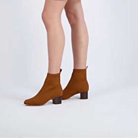 CUSHIONAIRE Women's Neely Stretch bootie +Memory Foam and Wide Widths - Picture 4 of 4